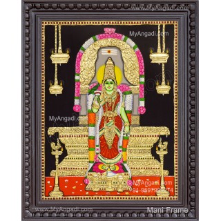 Meenakshi Amman Tanjore Painting
