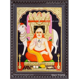Ragavendra Tanjore Painting, Saint Tanjore Painting