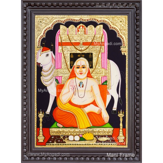 Ragavendra Tanjore Painting, Saint Tanjore Painting