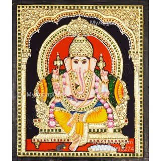Ganesha Tanjore Paintings Ganesha Tanjore Paintings