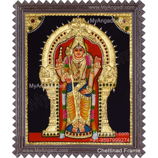 Murugan Tanjore Painting