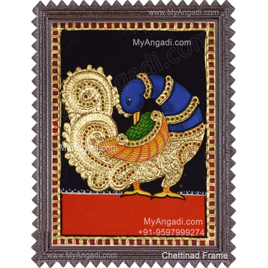 Peacock Tanjore Painting