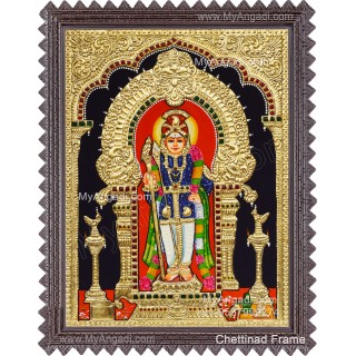 Raja Alangara Murugar Tanjore Painting