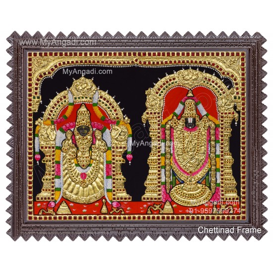 Balaji Ammavaru Tanjore Painting