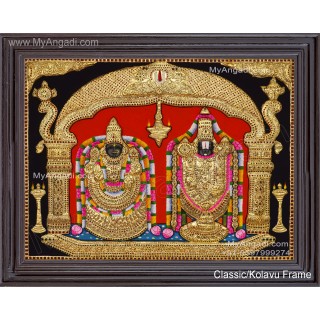 Balaji Padhmavathy Thayar 2d Tanjore Painting