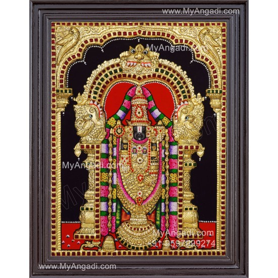 Balaji 3d Tanjore Painting