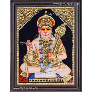 Hanuman Tanjore Painting