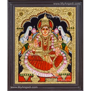 Gajalakshmi Tanjore Painting