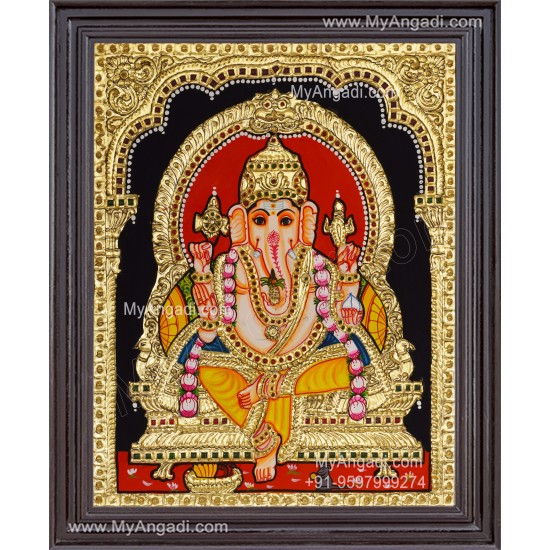 Ganesha Tanjore Painting