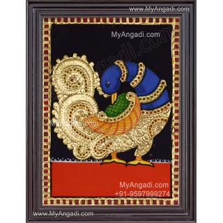 Peacock Tanjore Painting