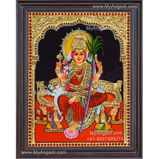 Raja Rajeswari Tanjore Painting, Amman Tanjore Painting