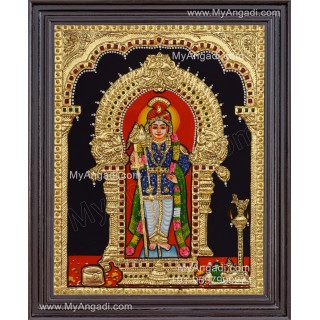 Karthikeya Swamy Tanjore Painting