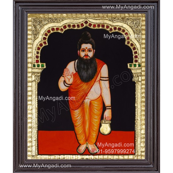 Agathiyar Tanjore Painting
