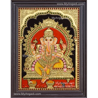 Ganesha Tanjore Painting
