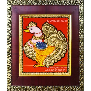 Annapakshi Tanjore Painting