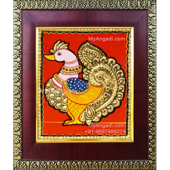 Annapakshi Tanjore Painting