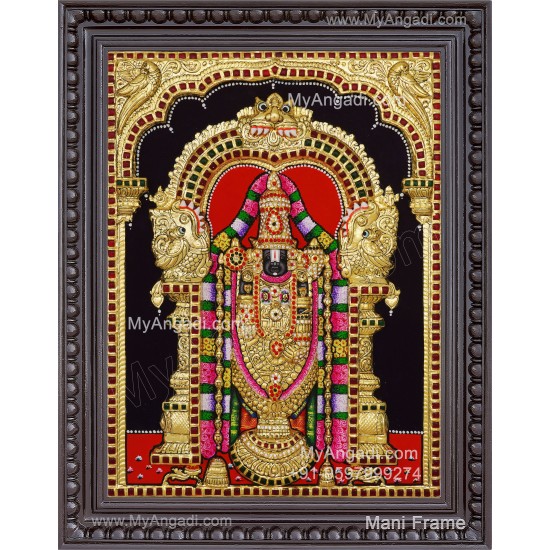 Balaji 3d Tanjore Painting