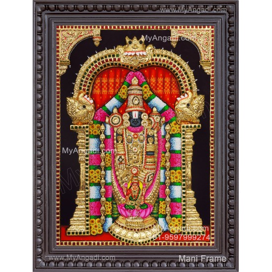 Balaji Lakshmi 3D Tanjore Painting