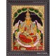 Gaja Lakshmi 3d Embossed Tanjore Painting