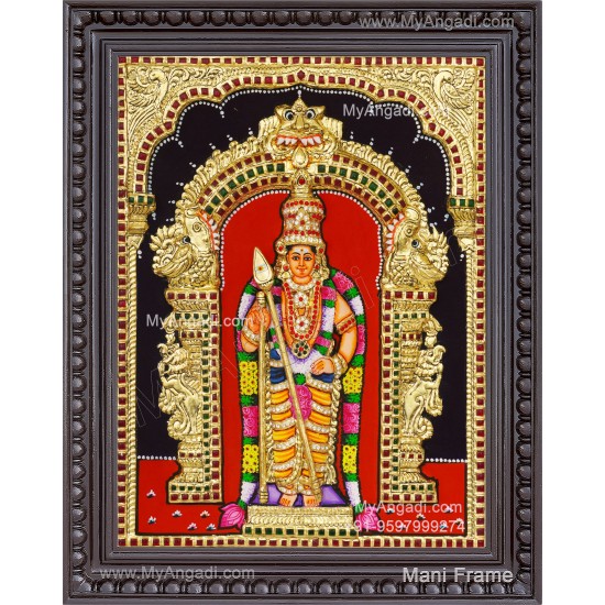 Murugan 3d Tanjore Painting