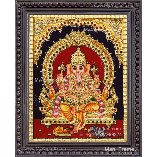 Ganesha Tanjore Painting