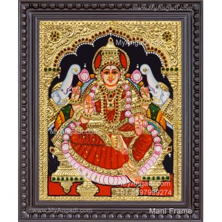 Gajalakshmi Tanjore Painting