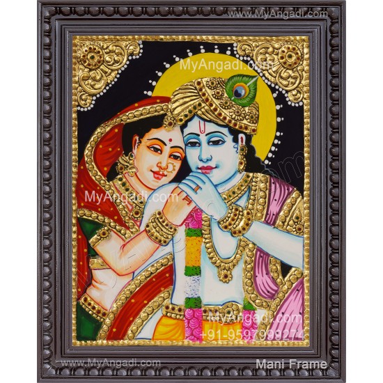 Radha Krishna Tanjore Painting