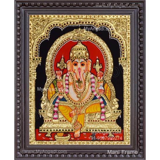 Ganesha Tanjore Painting
