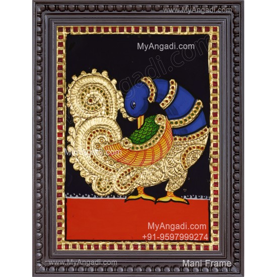 Peacock Tanjore Painting