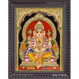 Ganesha Tajore Painting
