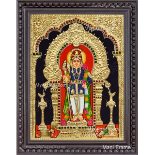 Raja Alangara Murugar Tanjore Painting