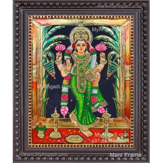 Grahalakshmi Tanjore Painting