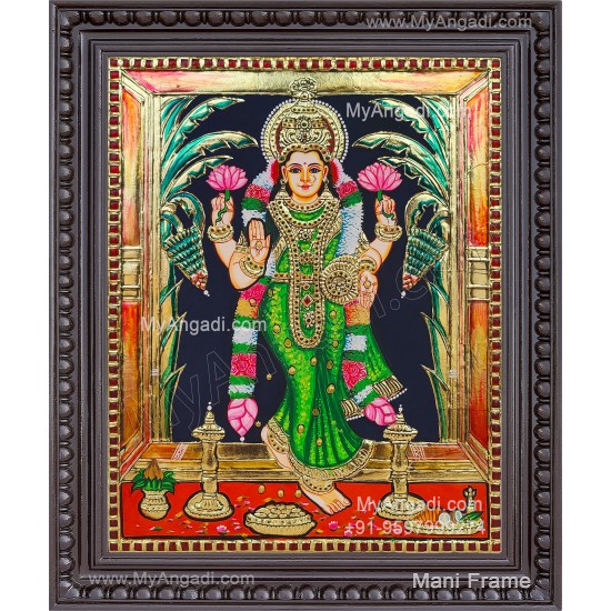 Grahalakshmi Tanjore Painting