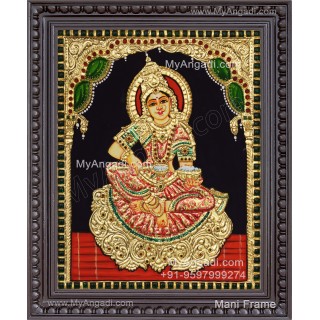 Annalakshmi Tanjore Painting
