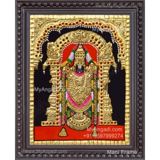 Venkateshwara  Swamy Tanjore Painting