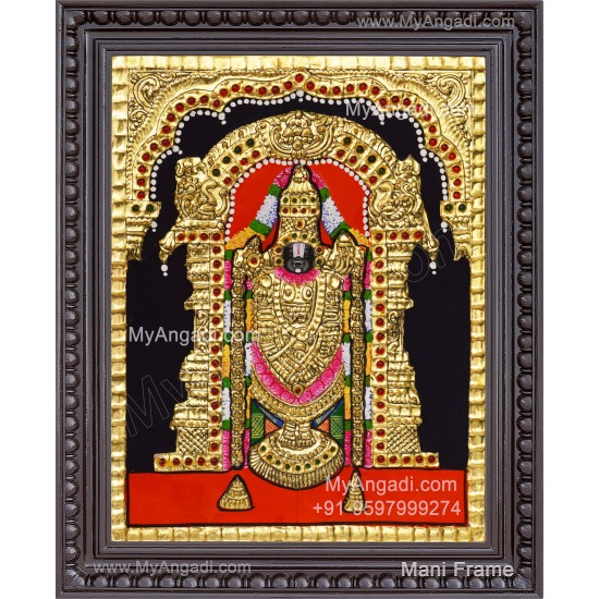 Venkateshwara  Swamy Tanjore Painting