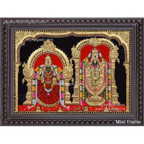 Perumal Ammavaru Tanjore Painting