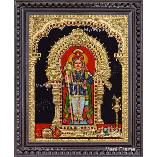 Karthikeya Swamy Tanjore Painting