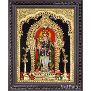 Raja Alangara Murugar Tanjore Painting