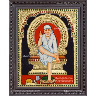 Saibaba Tanjore Painting