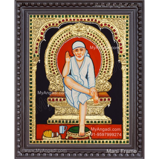 Saibaba Tanjore Painting