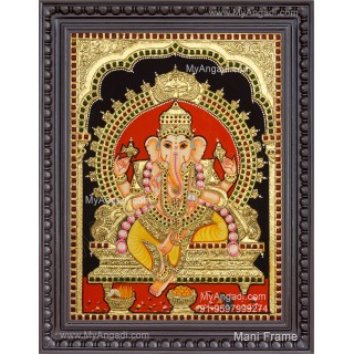 Ganesha Tanjore Painting