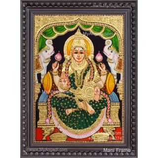 Gajalakshmi Tanjore Painting