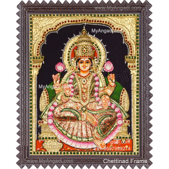 Lakshmi 3D Tanjore Painting