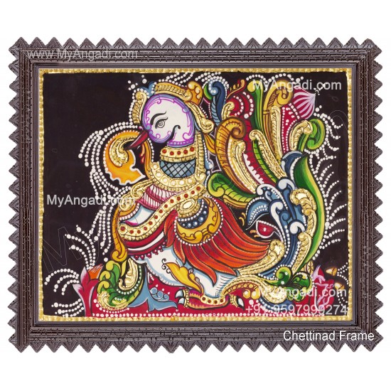 Peacock Tanjore Painting