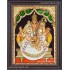 Saraswathi  3D Tanjore Painting