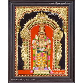 Murugan 3d Tanjore Painting
