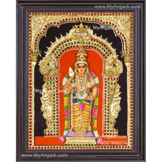 Murugan 3d Tanjore Painting