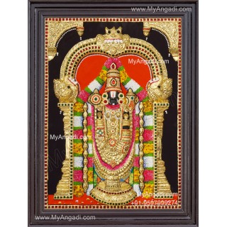 Balaji 3d Tanjore Painting