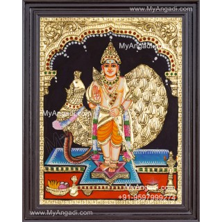 Murugan Tanjore Painting